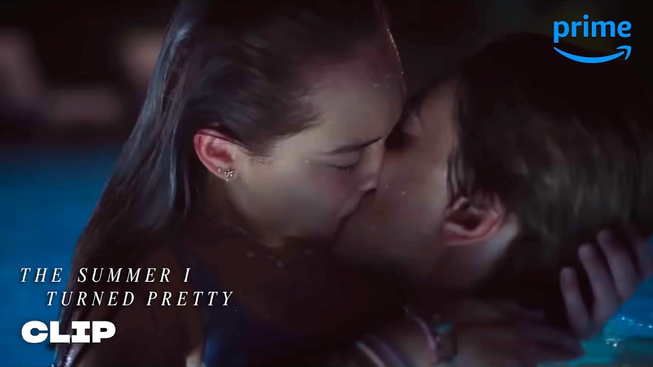 Belly and Jeremiah Kiss in the Pool | The Summer I Turned Pretty | Prime Video