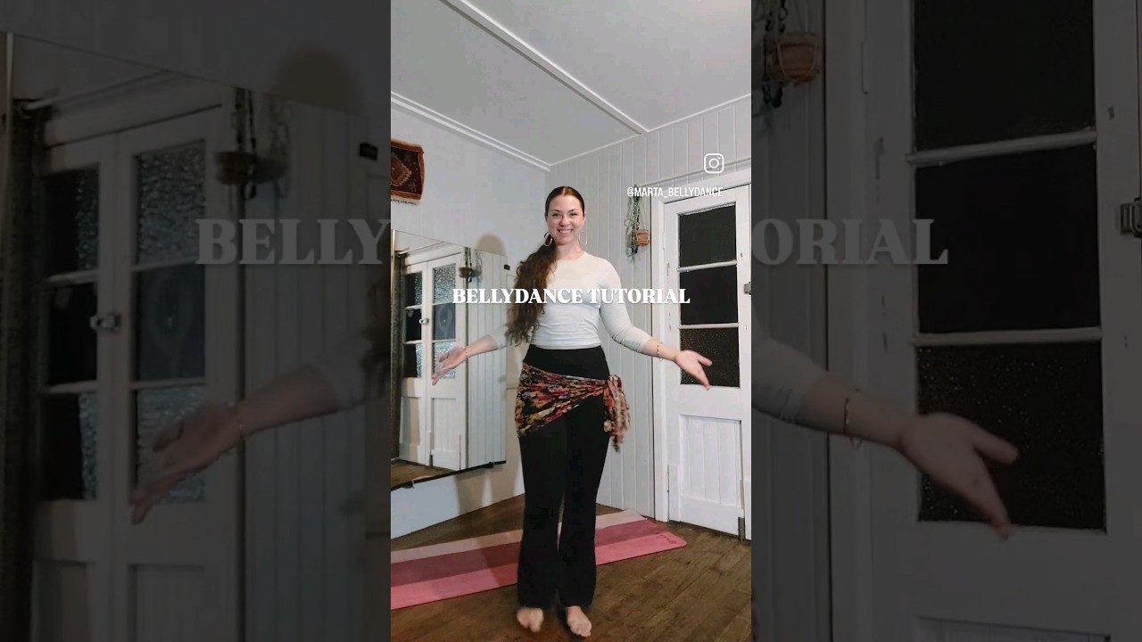 Bellydance tutorial! Hip hits 💅@marta_bellydance #Bellydance #Bellydancedrills #shakira #beyonce