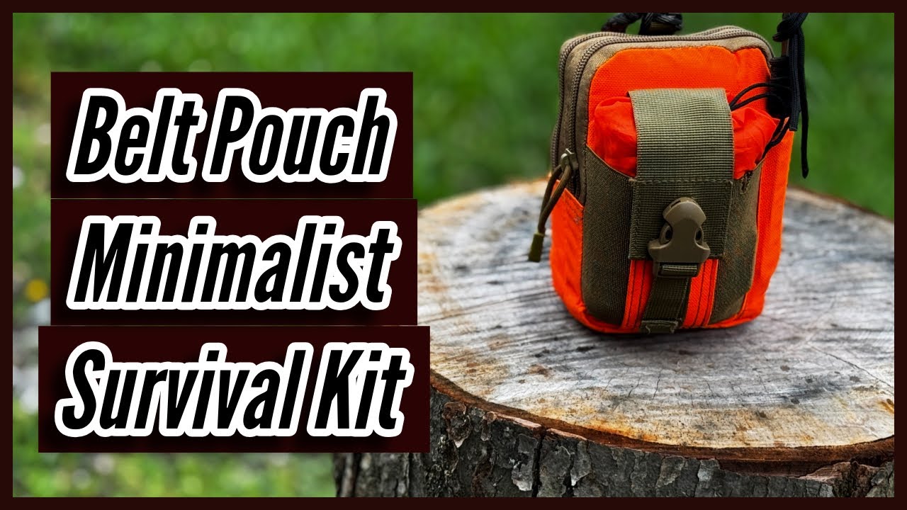Belt Pouch Survival Kit