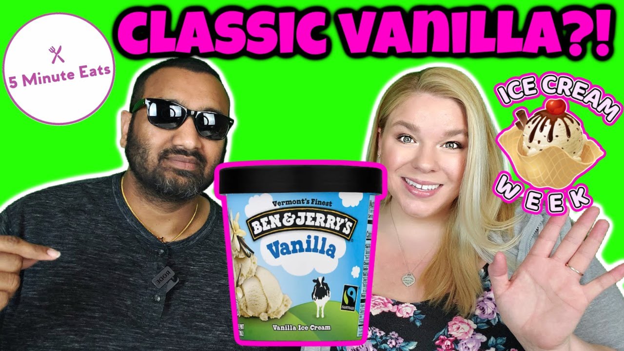 Ben & Jerry's Vanilla Ice Cream Review