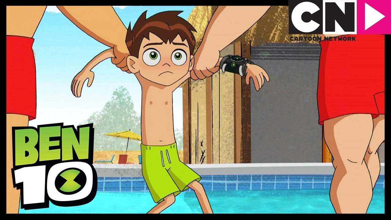 Ben 10 | Ben Gets Caught Spying on Gwen and Frightwig | All Wet | Cartoon Network
