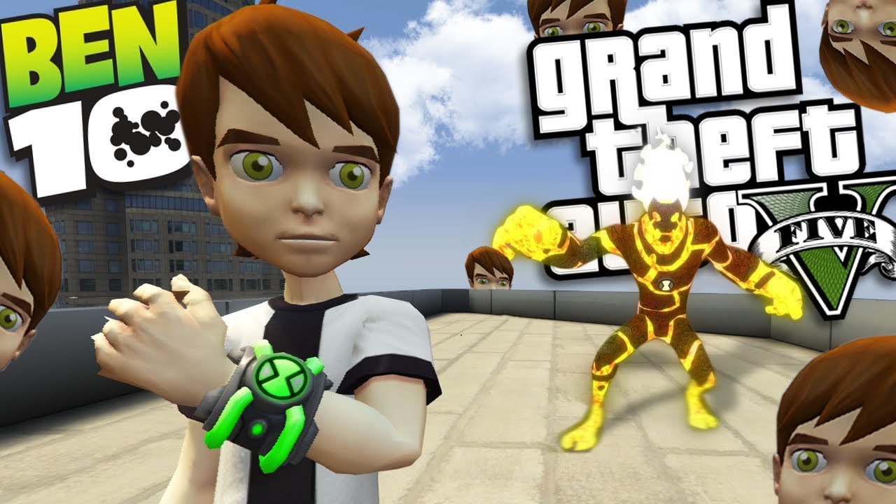 Ben 10 is CLONED MOD (GTA 5 PC Mods Gameplay)