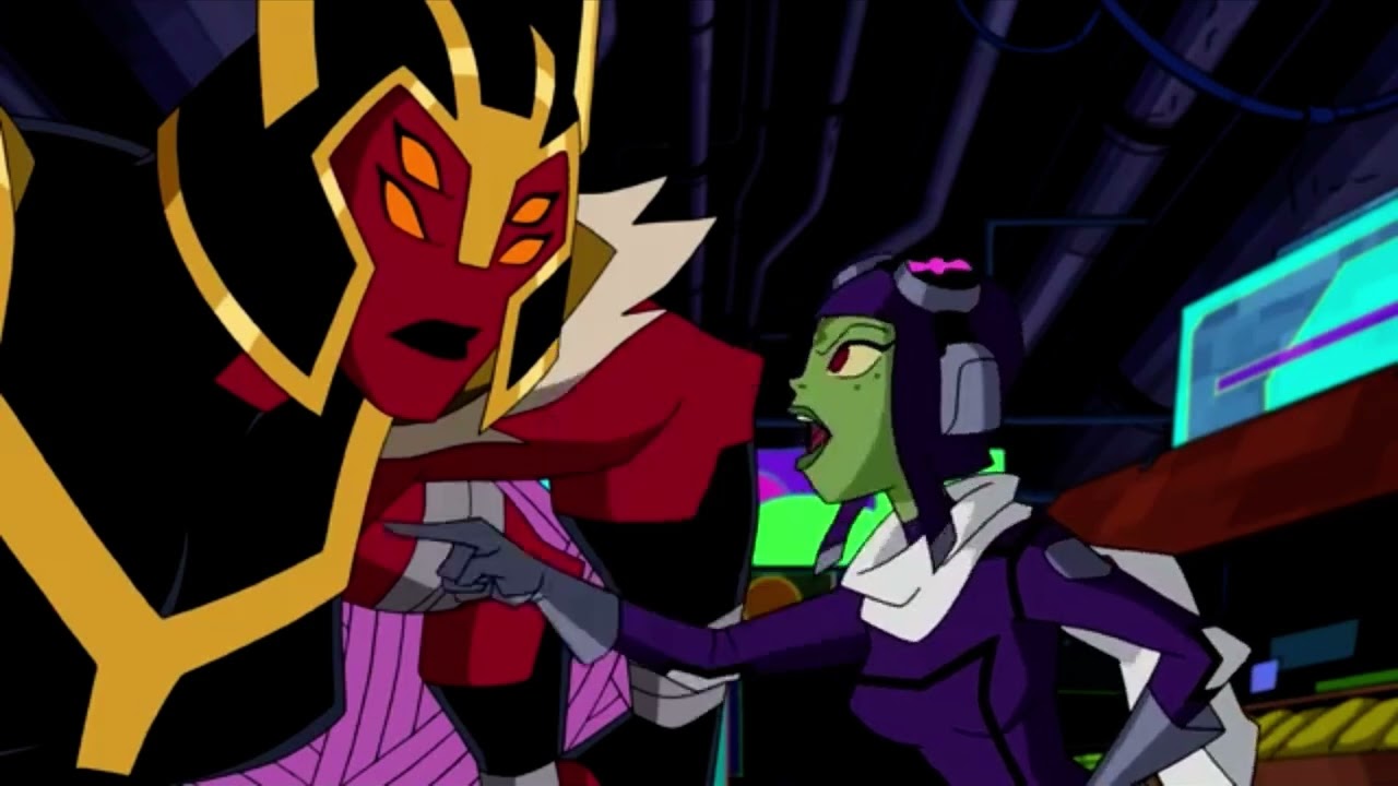 Ben 10 Omniverse Looma VS Attea