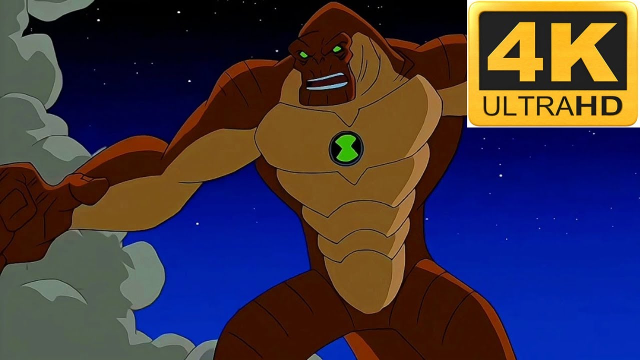 Ben 10 Ultimate Alien - Aggregor Vs Humungousaur 4K ULTRA HD