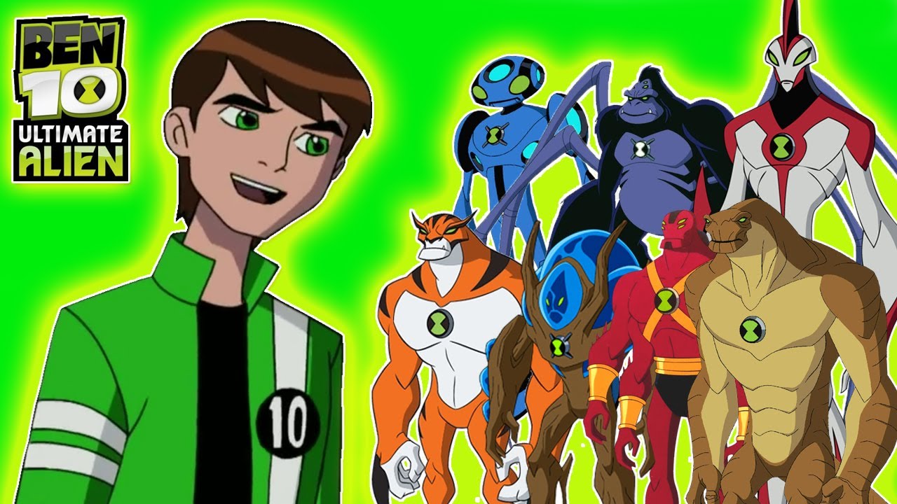 Ben 10 Ultimate Alien All Alien Transformations