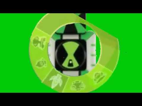 Ben 10 watch alien selector green screen