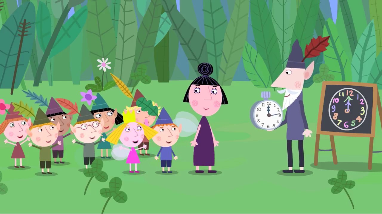 Ben and Holly's Little Kingdom   Learning To Tell The Time New