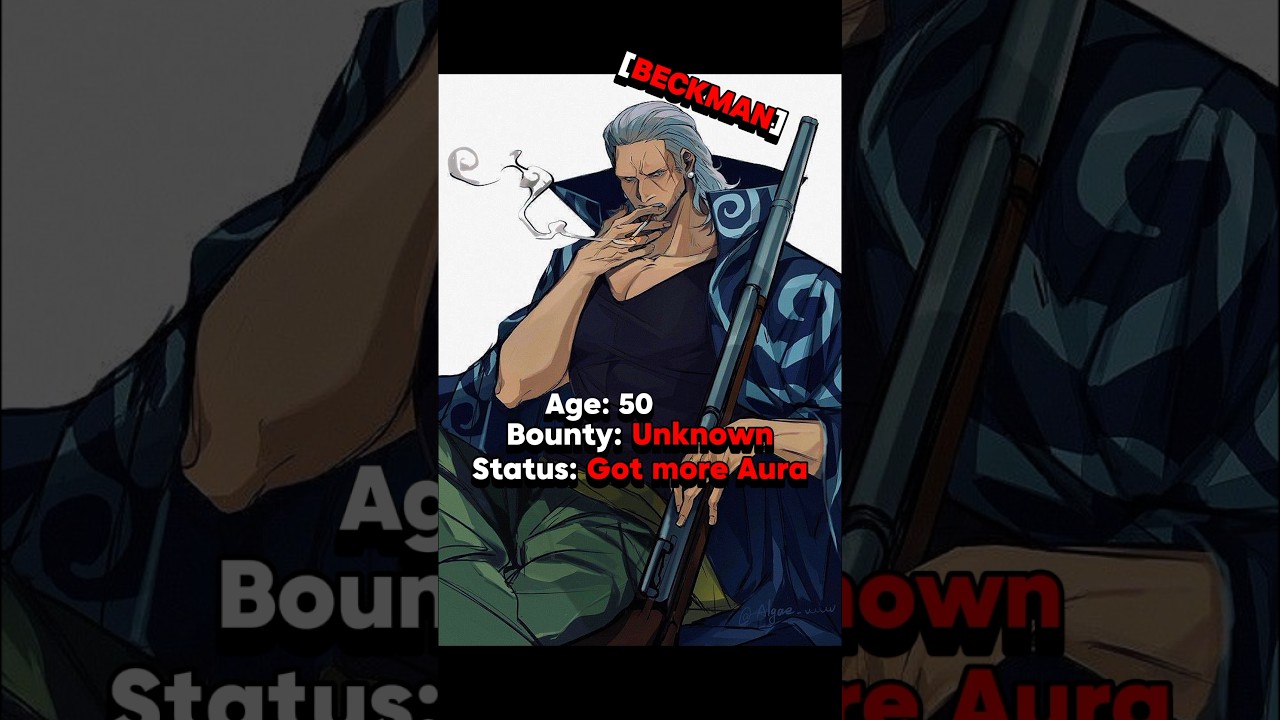 Ben Beckmann Glow Up🔫 #onepiece #bounty #anime #benbeckman