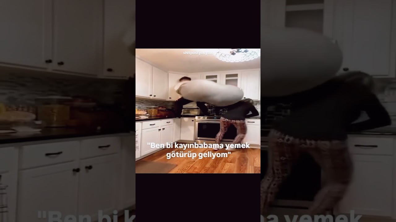 Ben bi kayınbabama yemek götürüp geliyom 😁