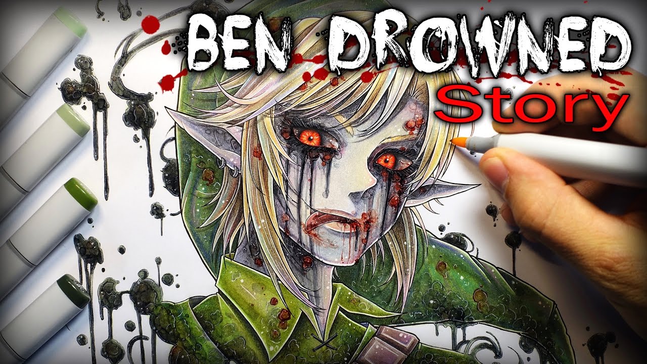 Ben Drowned: STORY - Creepypasta + Drawing