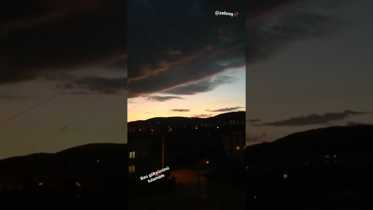 ben gökyüzünü tutamam 🎶🎶