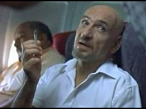 Ben Kingsley in aeroplane scene from Sexy Beast as Don Logan - 