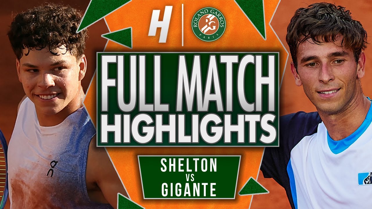 Ben Shelton vs Matteo Gigante - FULL Match Highlights - Third Round | Roland Garros 2025