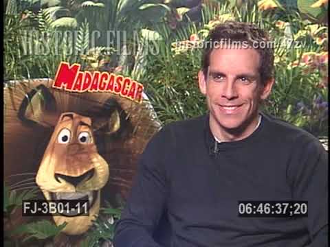 BEN STILLER INTERVIEW FOR MADAGASCAR (2005)