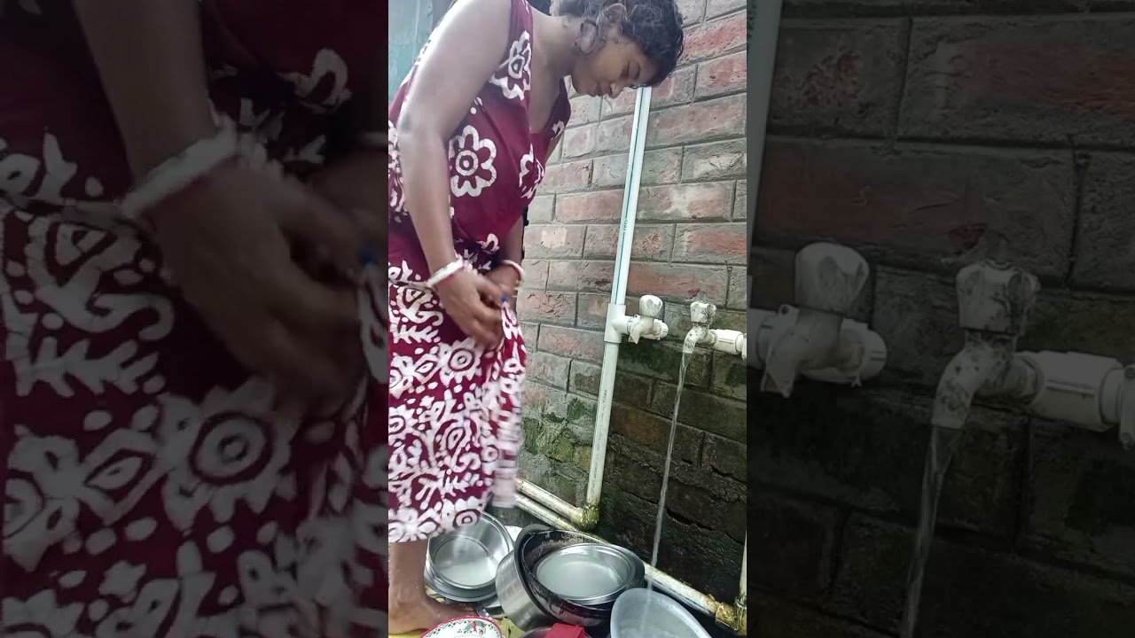 bengali boudi dishes washing vlog 🍻🍴🍽️ || boudi daily vlog