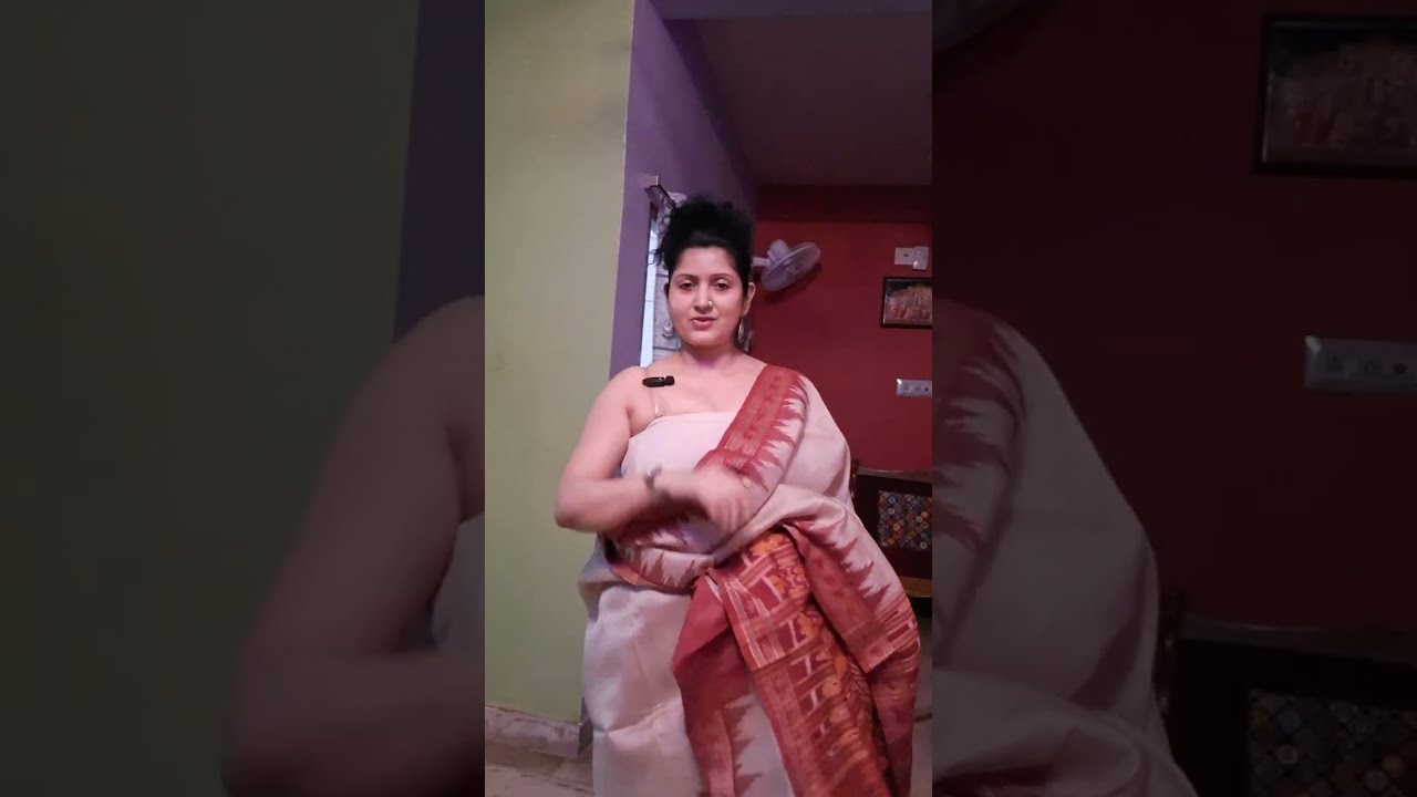 Bengali Boudi Saree Wearing Style ❤️‍🔥❤️‍🔥  YT Membership is Available 💙💙  @Tips_Hub_Back.