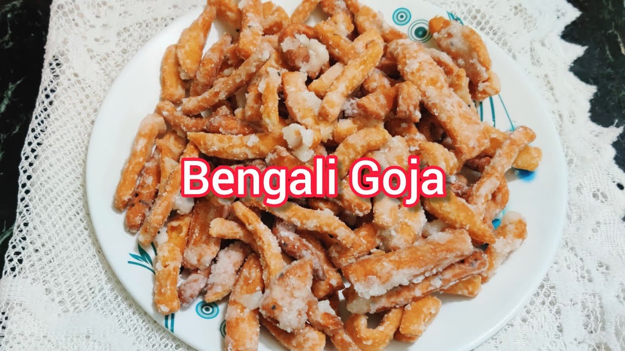 #Bengali Goja recipe/Murali recipe/ Durga pujo sweet recipe/মায়ের  রেসিপি/গ্রাম বাংলা style এ গজা