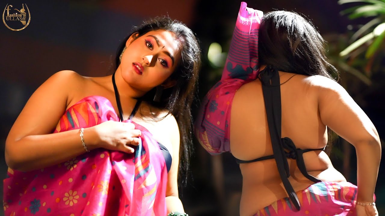 BENGALI SAREE MODEL | CANDY | FASHION ULLAS