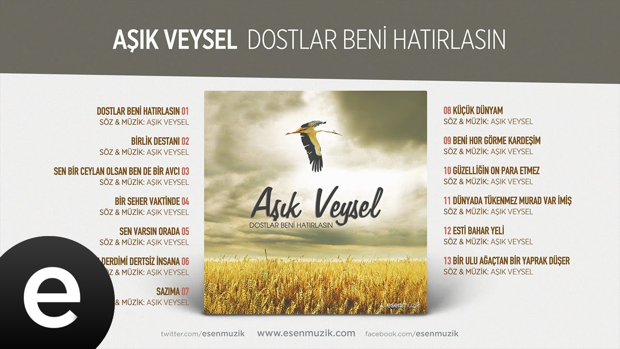 Beni Hor Görme Kardeşim (Aşık Veysel) Official Audio #benihorgörmekardeşim #aşıkveysel - Esen Müzik