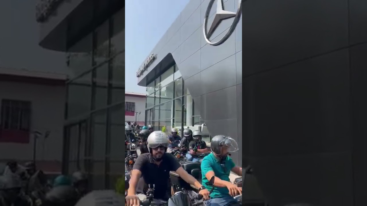 BENZ VS HARLEY DAVIDSON ❤