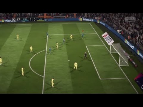 Benzema (After Kickoff) First Time Strike Goal FIFA 18 !