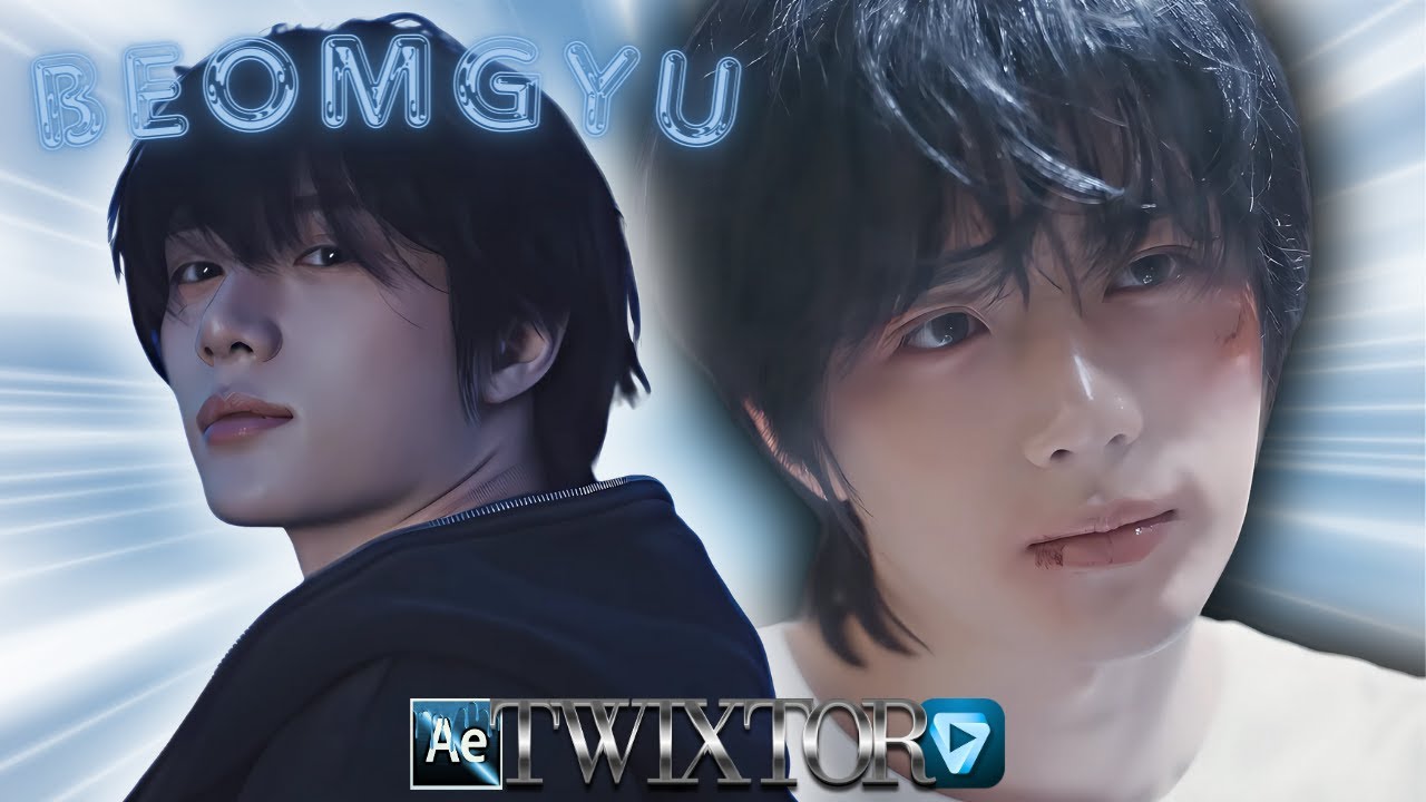 Beomgyu TXT - 4K 'Panic' MV Edit Clips (Twixtor/Slow Mo)