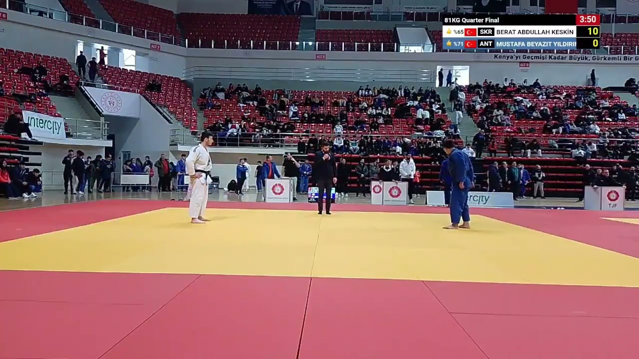 BERAT ABDULLAH KESKİN - MUSTAFA BEYAZIT YILDIRIM 81KG Quarter Final