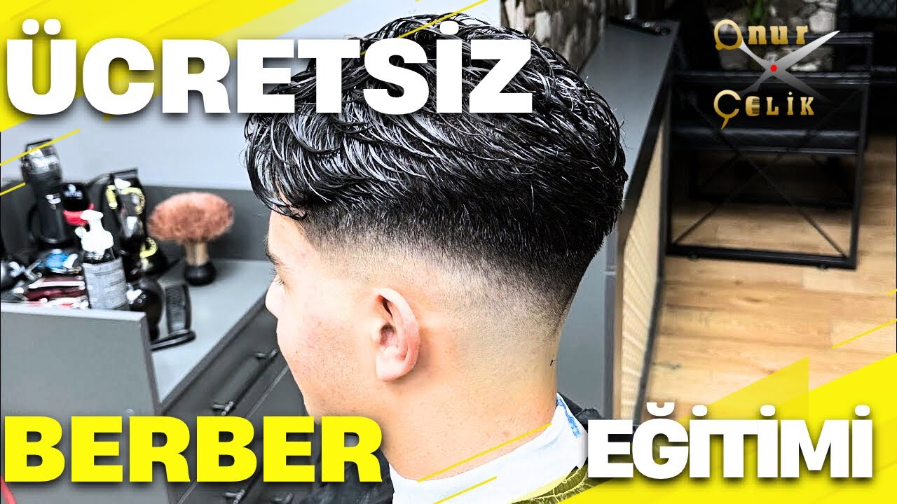 BERBER OLMAK İSTİYORUM DİYENLERE SIFIRDAN EĞİTİM TADINDA... DO YOU WANT TO BECOME A BARBER?