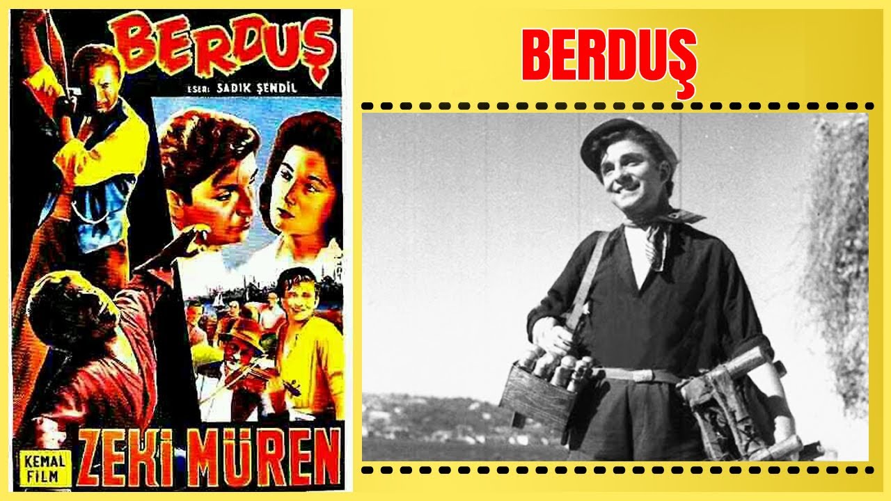 Berduş 1957 | Zeki Müren Yeşilçam Filmi Full İzle