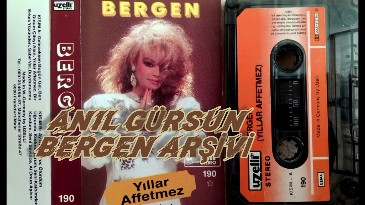 Bergen - Seni Sevince - 1989 - Germany - Uzelli Farklı Baskı - Cam Kalite