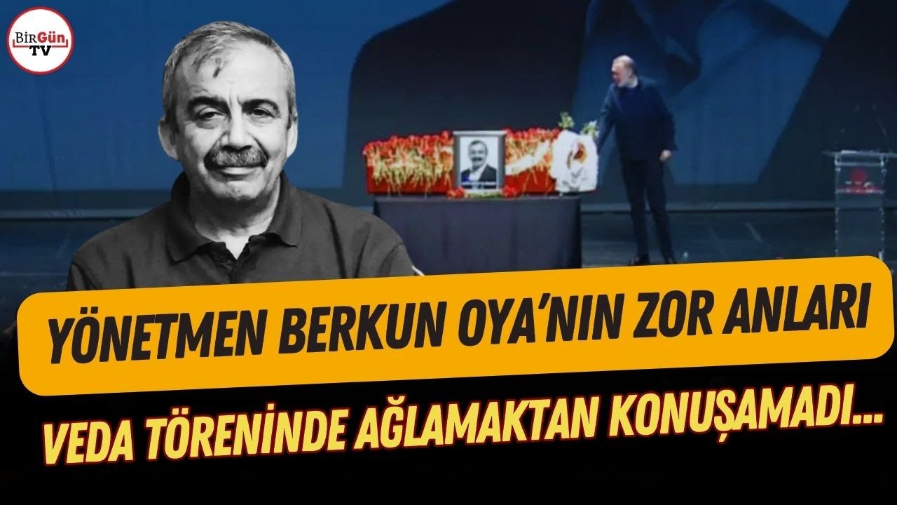 Berkun Oya'nın zor anları: Sırrı Süreyya Önder ile son konuşmasını anlatırken gözyaşlarına boğuldu
