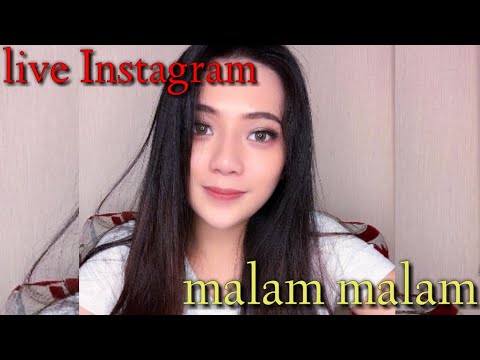 Berlliana lovell (//live Instagram) cantik no make up..
