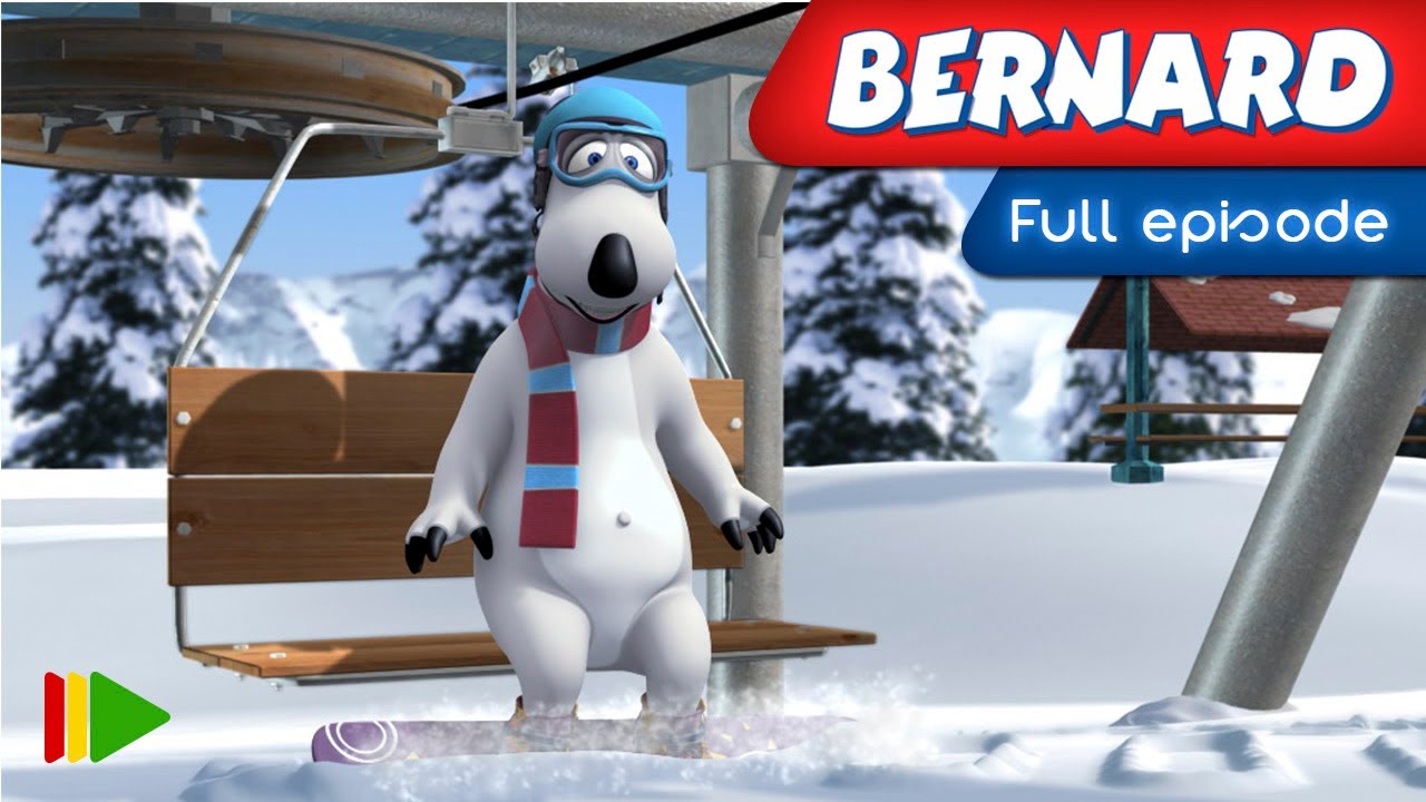 Bernard Bear - 138 - SNOWBOARDING | Full episode |