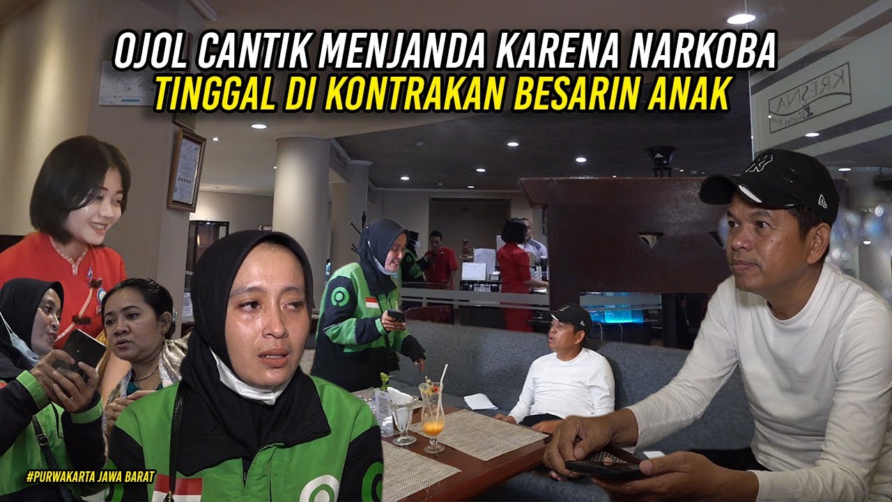 BERPISAH DENGAN SUAMI KARENA NARKOBA | OJOL CANTIK TINGGAL DI KONTRAKAN BESARIN 4NAK