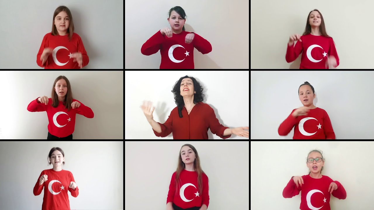 Berrin Çopur - Atatürk Şarkısı (İşaret Dili)