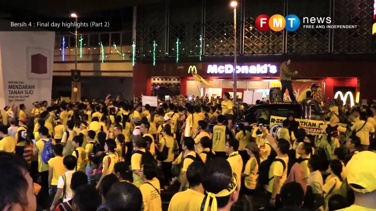 Bersih 4 : Final day highlights (Part 2)