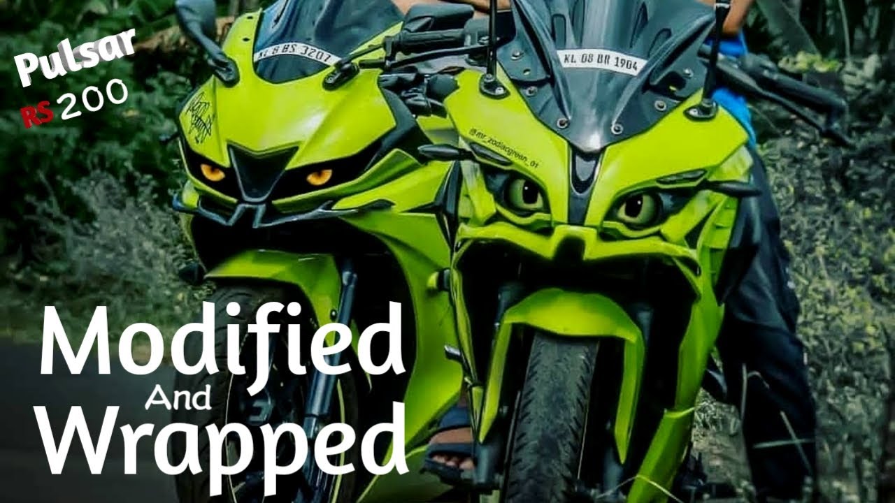 Best 20 Modified Bajaj Pulsar RS200 |  Pulsar RS200 Modified In India