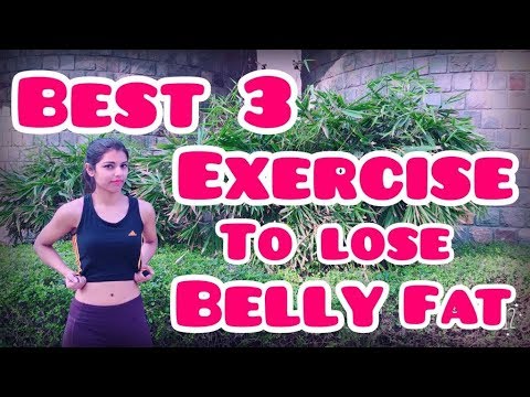 Best 3 Exercises to lose Belly Fat Fast | Shalu Tyagi Fitness | Burn Belly (part 1)