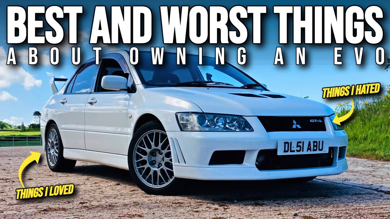 BEST and WORST things about owning a MITSUBISHI EVO | Evo 7 GTA Owners Experience