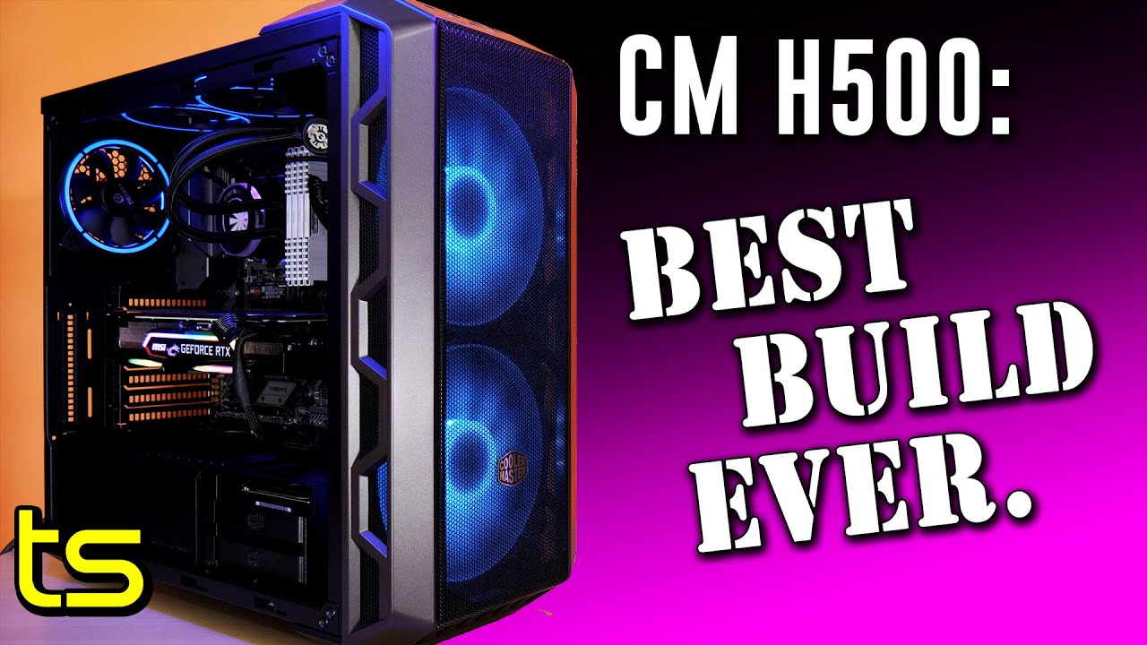 BEST BUILD EVER- Cooler Master H500 is spacious