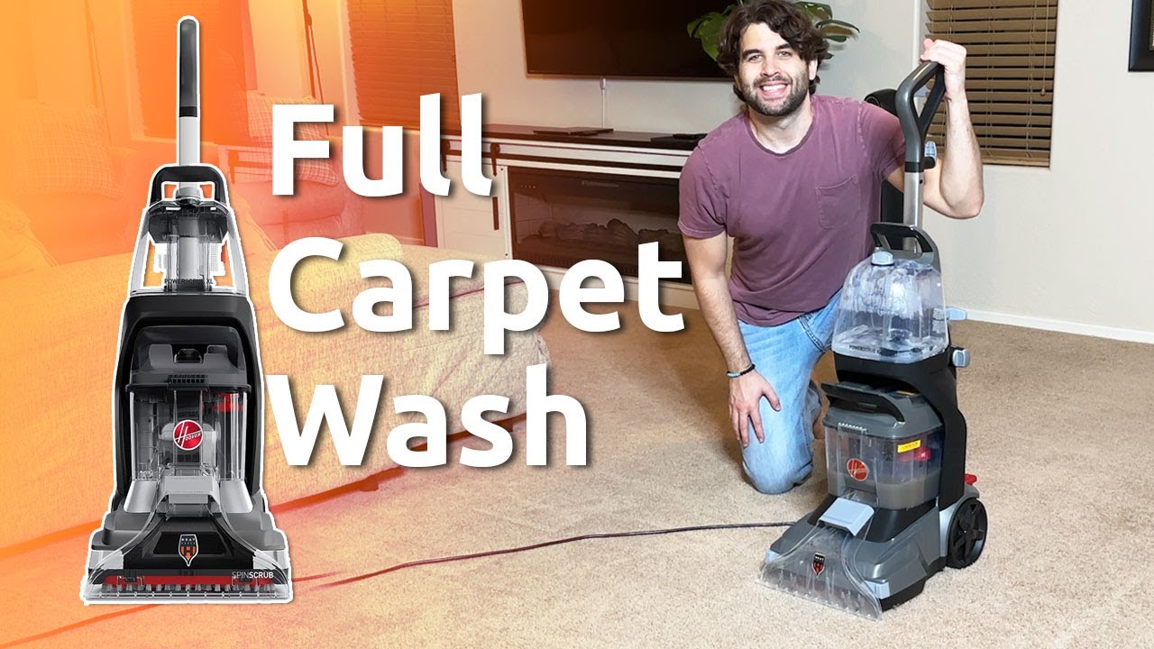 Best Carpet Cleaner 2023: Hoover Powerscrub XL Vacuum (Review)