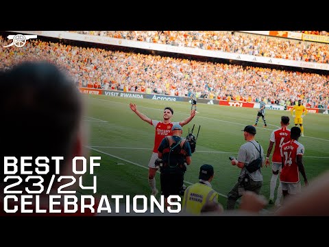 BEST CELEBRATIONS | RICE, RAYA, SAKA, HAVERTZ, ARTETA & MORE! | 2023/24 COMPILATION