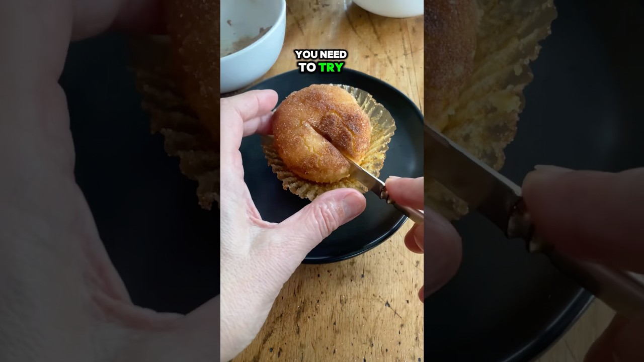 Best Cinnamon Sugar Breakfast Treat? #shorts #easy #glutenfreerecipe
