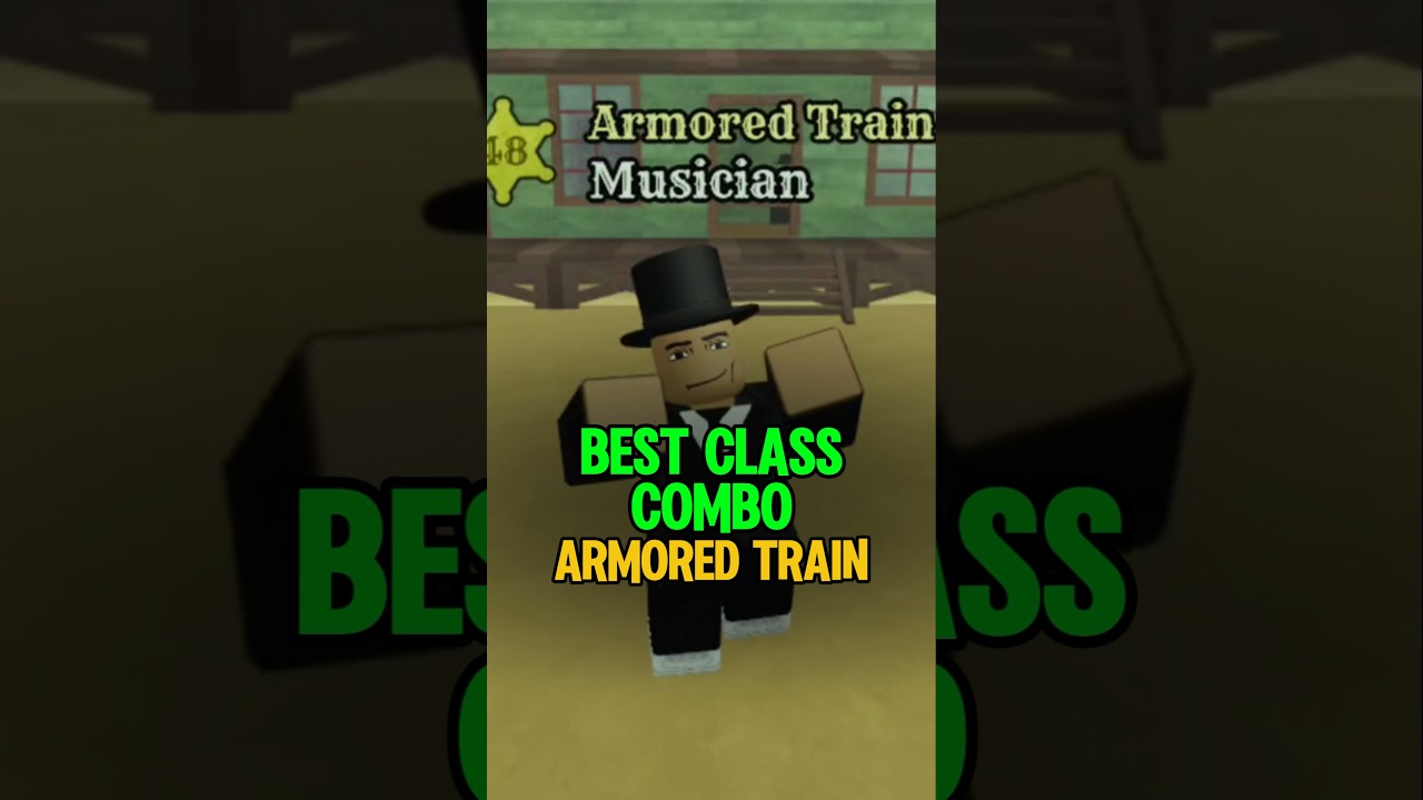 Best Class To Use With Armored Train (Edit) #deadrails #roblox