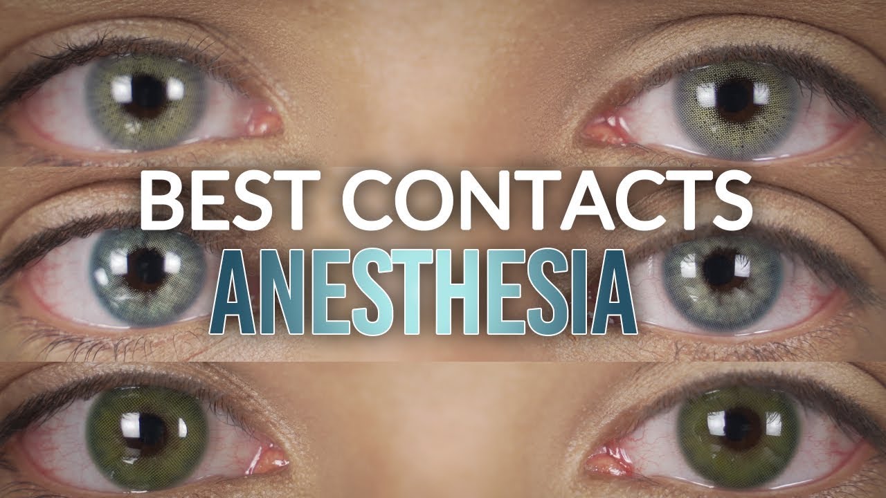 Best Colored Contacts | Anesthesia Lenses