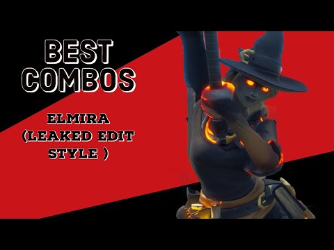 Best Combos | Elmira ( Fire Edit Style ) Fortnite Skin Review