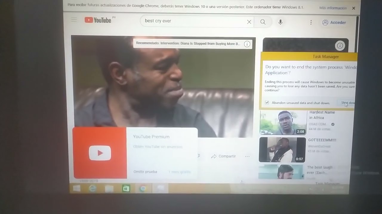 Best Cry Ever Has BSOD