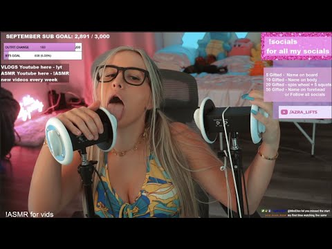 BEST DOUBLE EAR LICKING ASMR PT.5