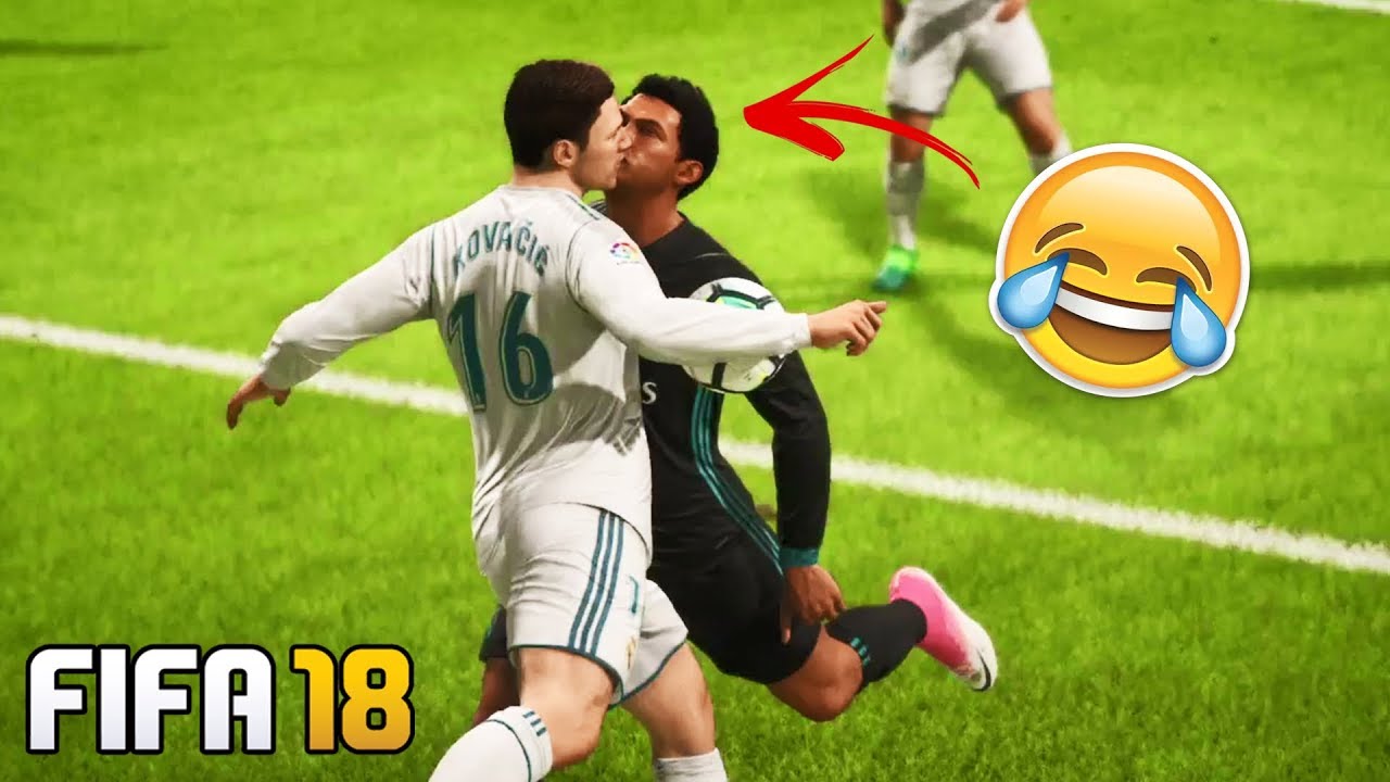 Best FIFA 18 FAILS - Funny & Random Moments Compilation! #1