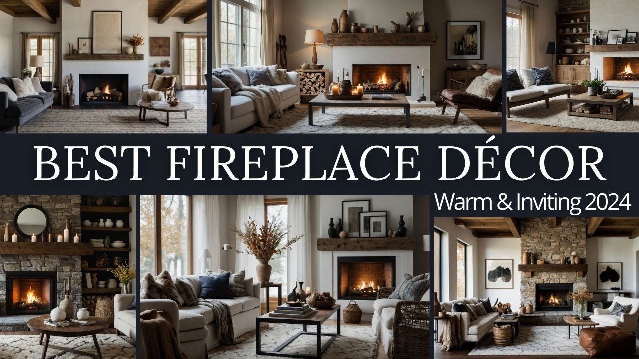 Best Fireplace Décor Ideas for an Even Cozier Home